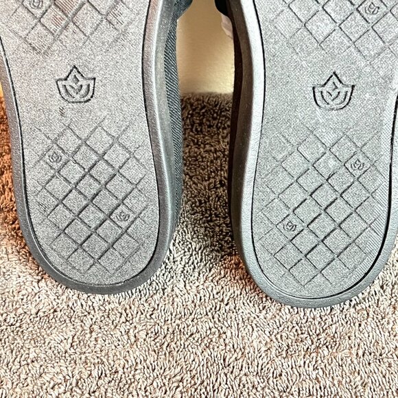 Spenco Womens Black Wide Band Sunset Comfort Flats Sandals Shoes Size 8 - Picture 11 of 11